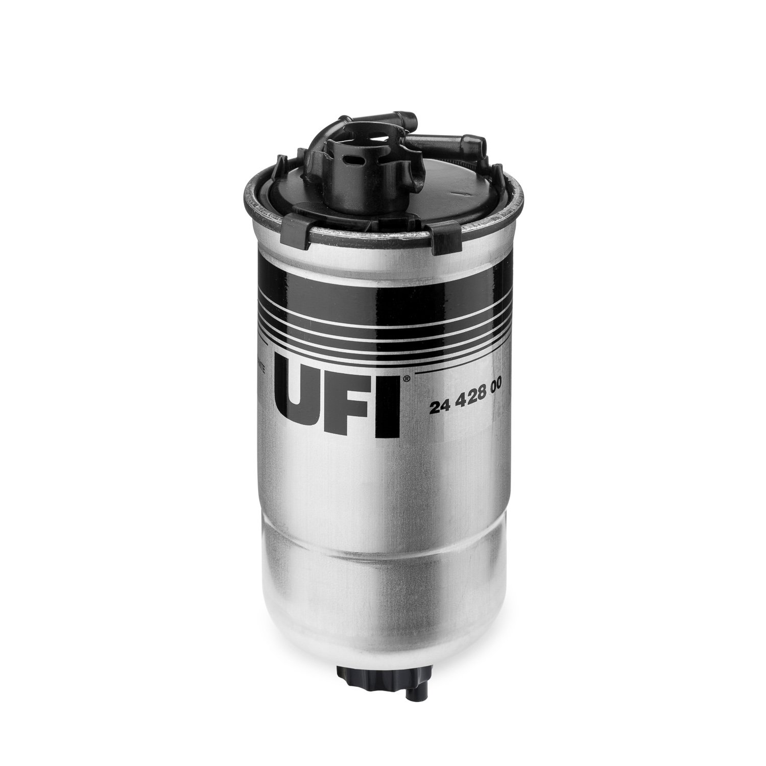 UFI Filters 24.424.00 Filtro Gasolio – Ricambio Per Auto, Dimensioni 82x12x140 Mm, Compatibile Con Audi A4/A6/A8, Skoda Superb, Volkswagen Passat