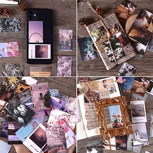 Lrtzizy 300 Pieces Washi Paper Sticker Set Daily Scenery Life Stuff Travel Kawaii Stickers Aesthetic Stickers for Scrapbooking - Image 2