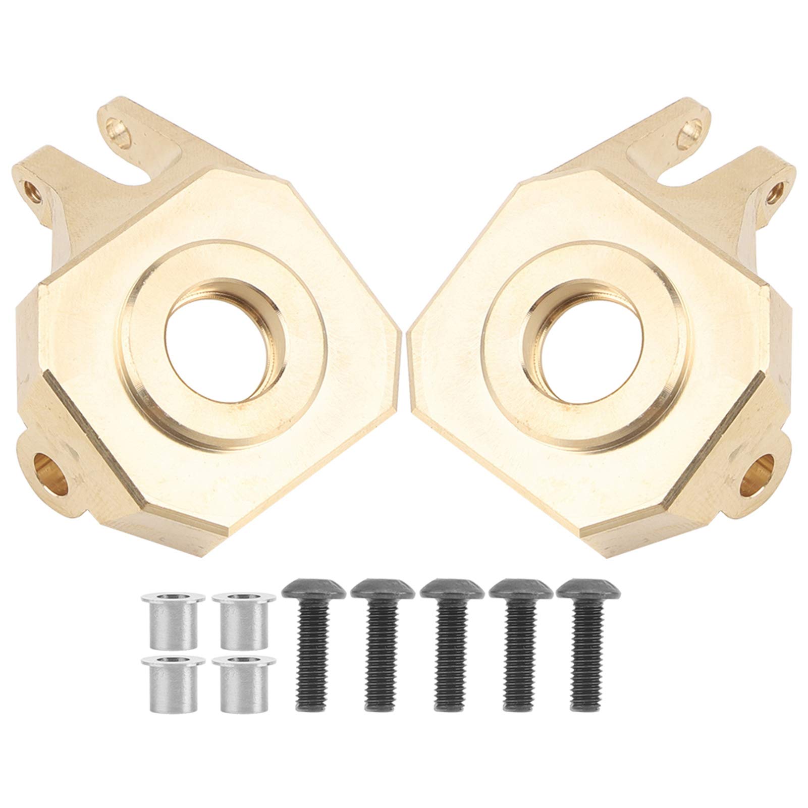 Nudillo de dirección de latón resistente, apto para coche teledirigido 1/10 Axial SCX10 II 90046 90047
