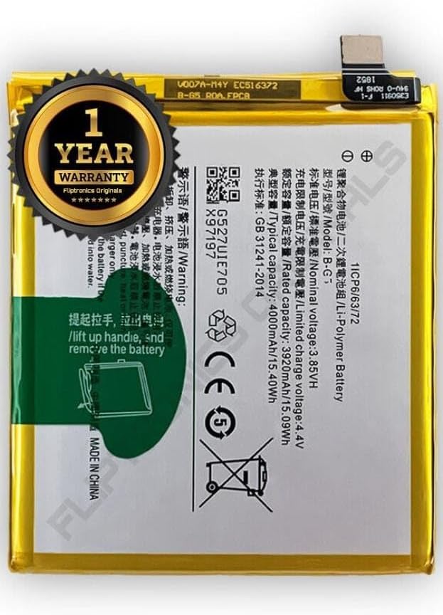 B-G5 Battery for Vivo X27 X27A V1829 V1829A Battery with 1 Year Warranty ****(A190)
