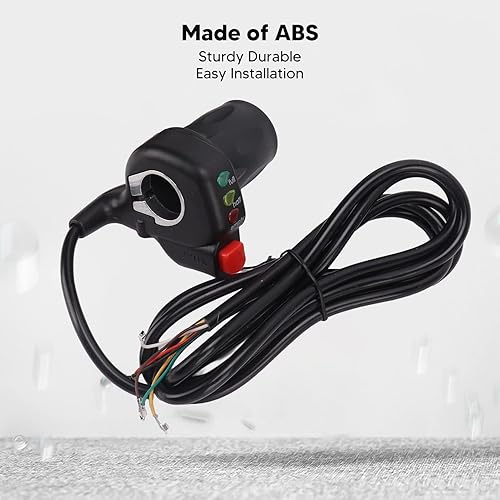 Miniatura 4 de Alomejor Empuñaduras eléctricas del manillar del acelerador de velocidad 0.866 in 48V Universal Electric Speed Control Accesorios