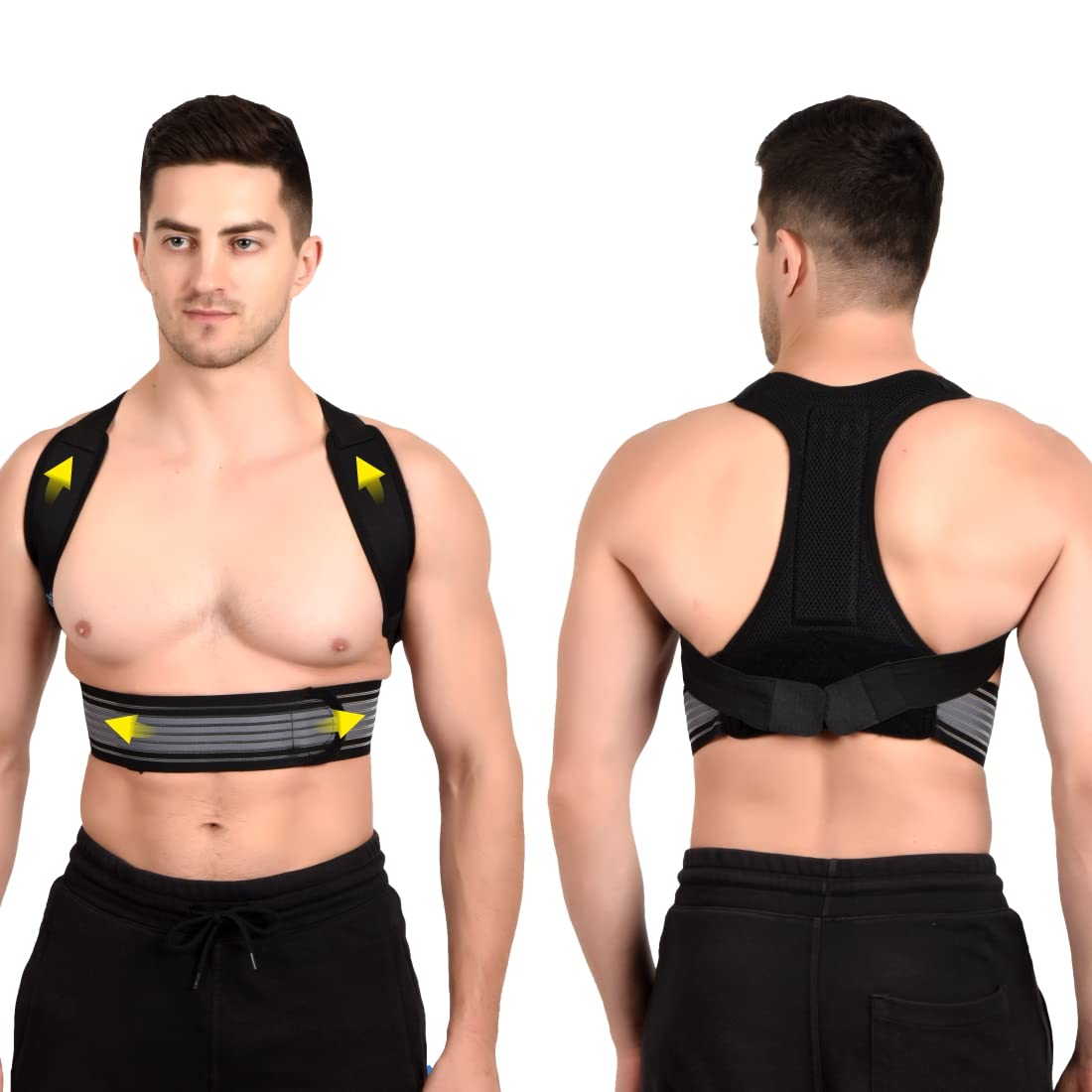 Buy AccuSure Posture Corrector For Men & Women. Back Support