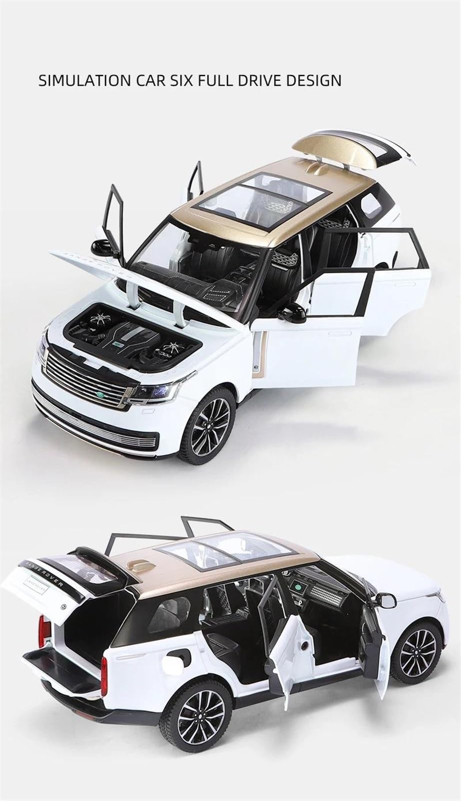 Amazon | ダイキャストカー 1:24 ランドローバーレンジローバー SV