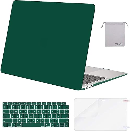 Vista 81 de MOSISO - Funda rígida y de plástico compatible con MacBook Air de 13 pulgadas versión 2022, 2021-2018, A2337 M1 A2179 A1932; con cubierta