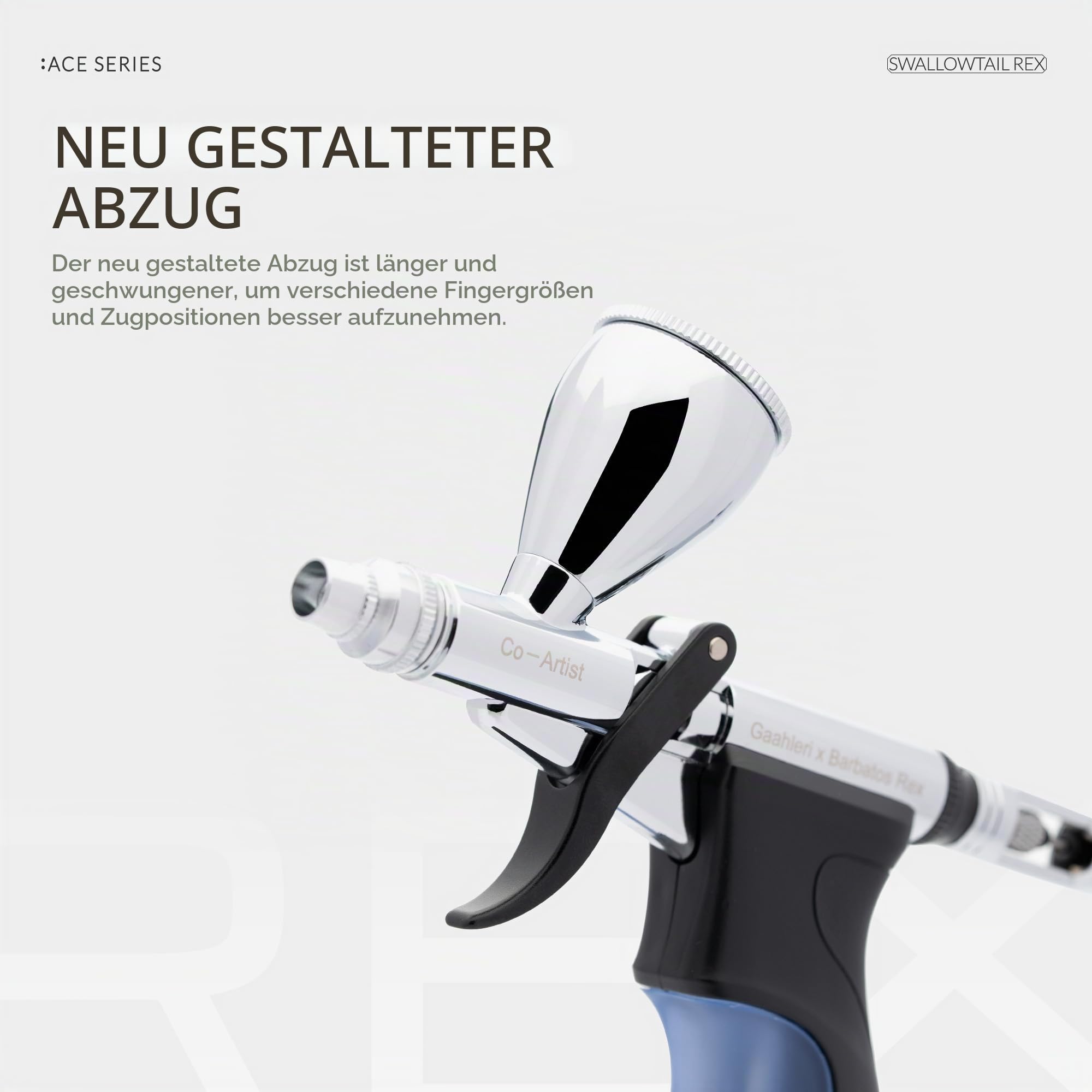 Gaahleri Airbrush Ace Series GHAC-Schwalbenschwanz & Barbatos Rex