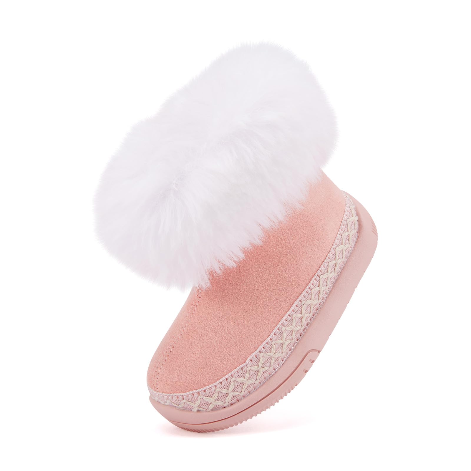 BMCiTYBM Baby Snow Boots Infant Boy Girl Winter Boots Nonslip Lightweight Outdoor Warm Shoes for Cold Weather 6 9 12 18 24 Months(Infant/Toddler)