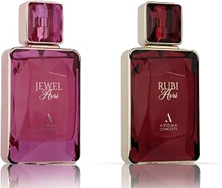AROMA CONCEPTS Jewel Avri and Rubi Avri Combo Set For Women Eau de Parfum Fragrances Scent for Her 3.4 Fl Oz Perfume By Avery