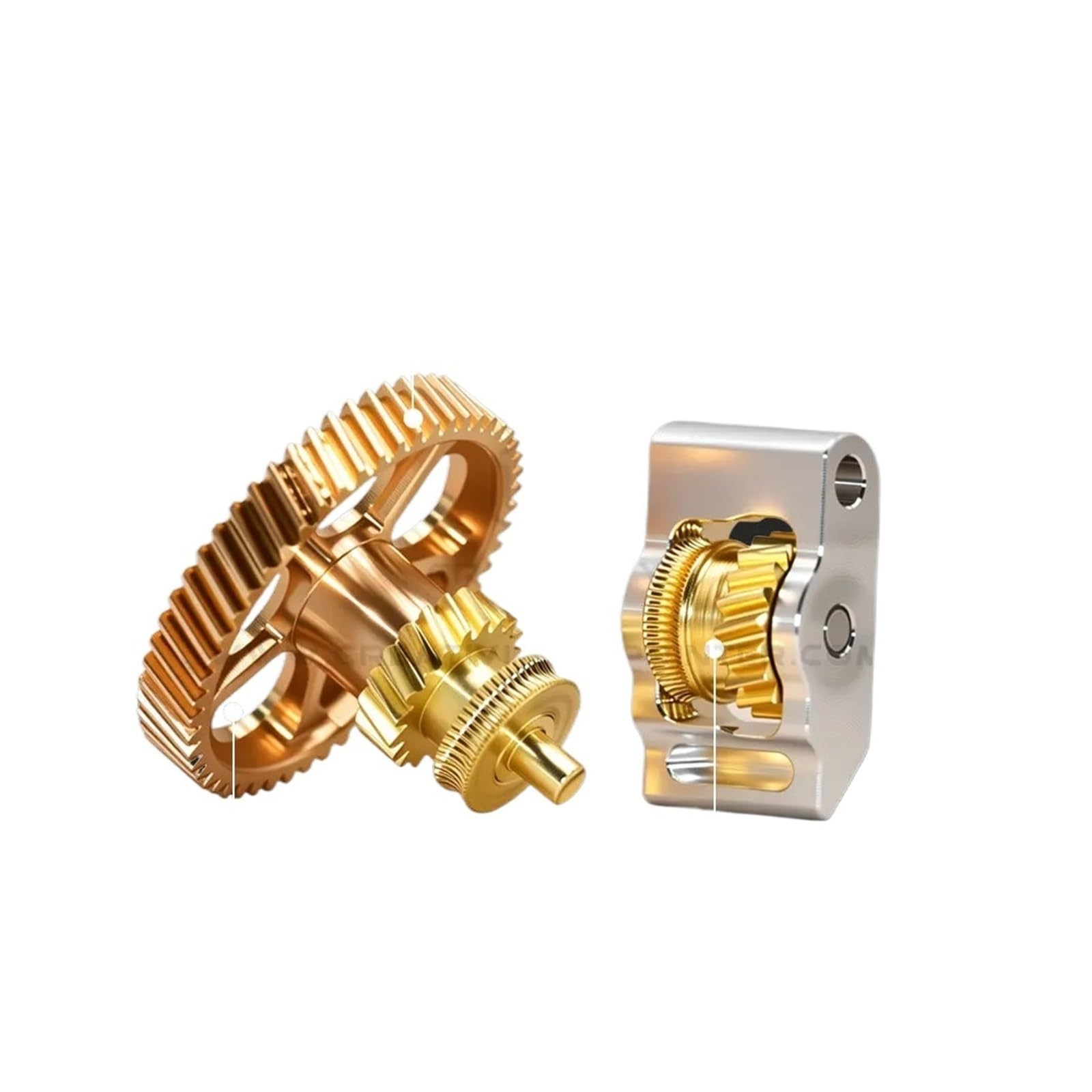 Kompatibel mit Bambu Lab, P2S Ganzmetall-Extruder-Getriebeset