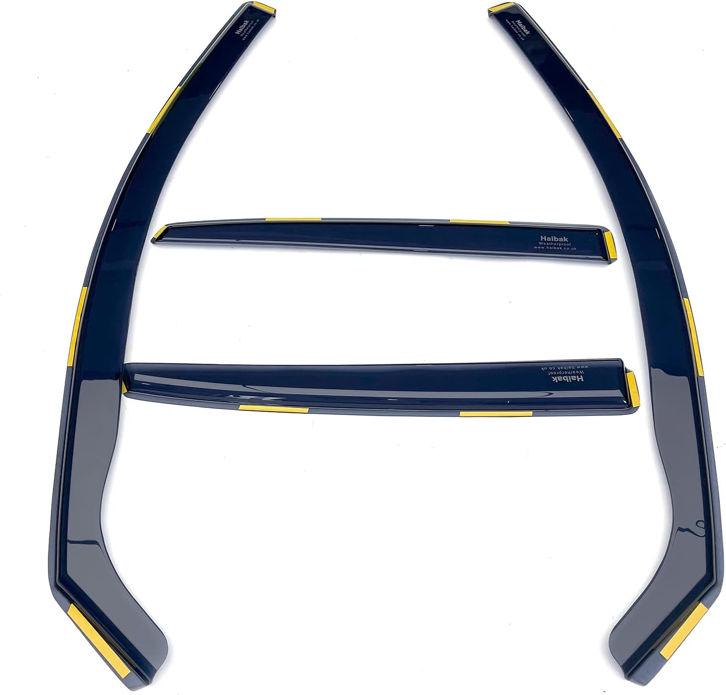 Haibak Wind Deflectors Set Compatible With Audi A1 S1 MK1 20122018 5