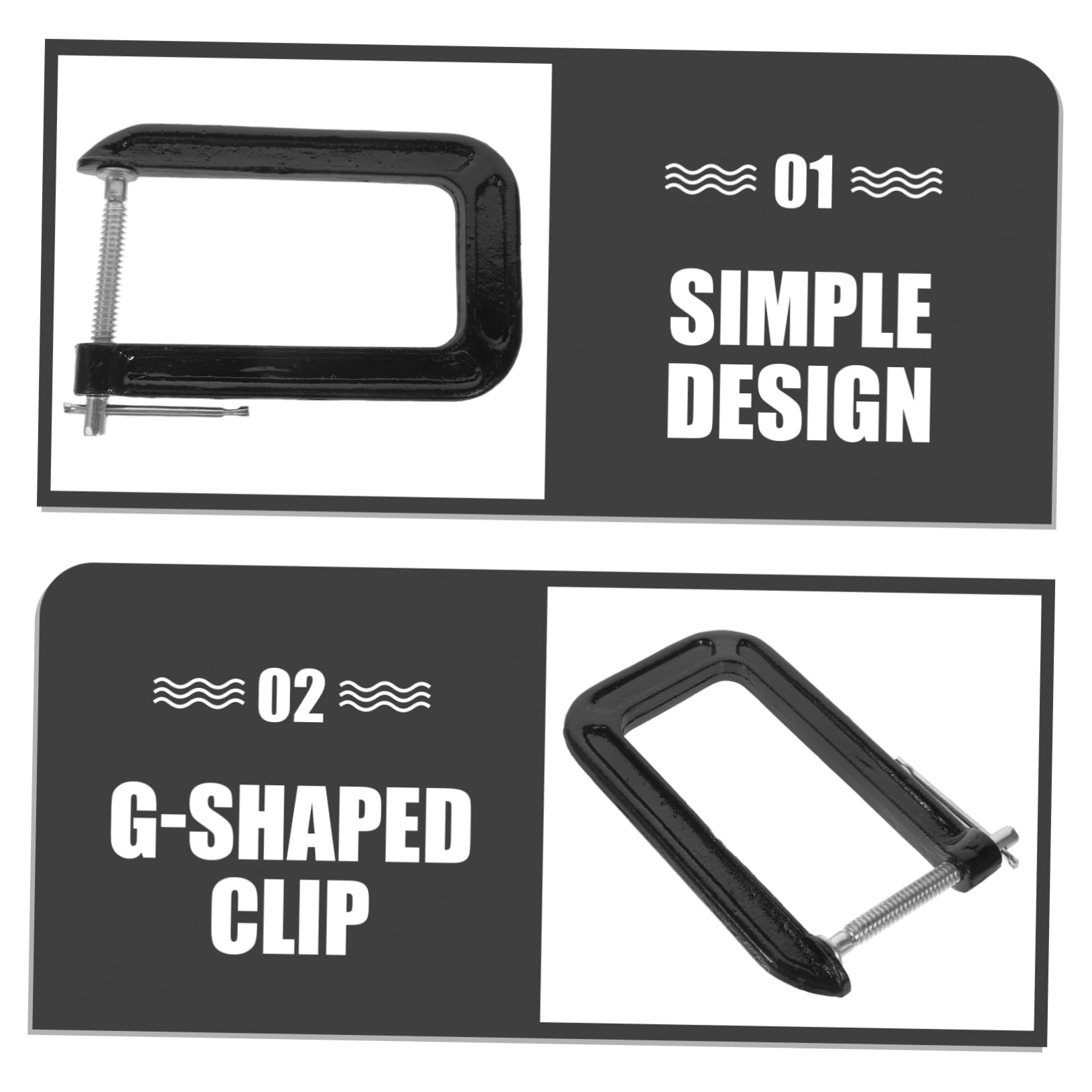 BESTonZON Pinza Para Abrazadera De Montaje Mesa Abrazadera De Escritorio Para Uso Trabajos De Carpintería