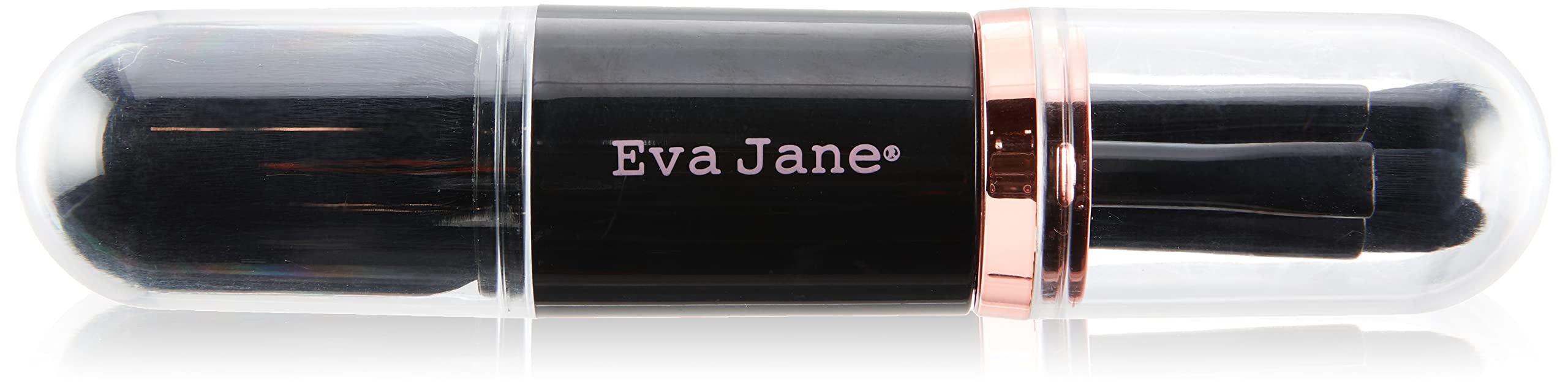 EVA JANE 4 Piece Compact Brush Set (Black)