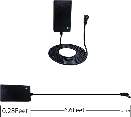 Miniatura 4 de Cargador de repuesto para aspiradora Dyson V7 V8 V6 SV03 SV04 Motorhead batería de 21.6 V, adaptador de corriente de 26.1 V, cable de carga de 6 pies