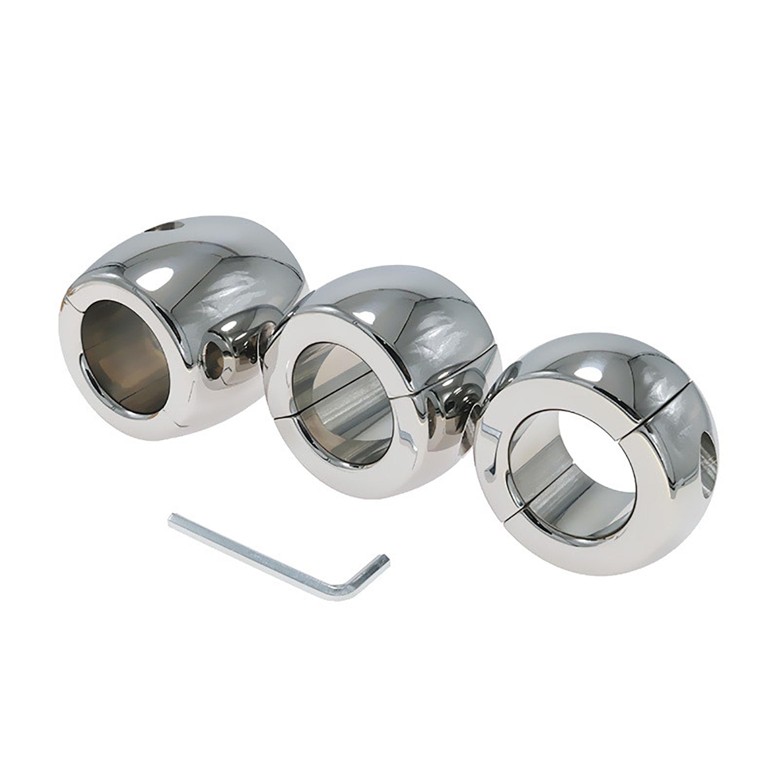 Accessori per anelli da allenamento rimovibili spessi da uomo -YD26IT (M:B) | set addensato in acciaio inossidabile