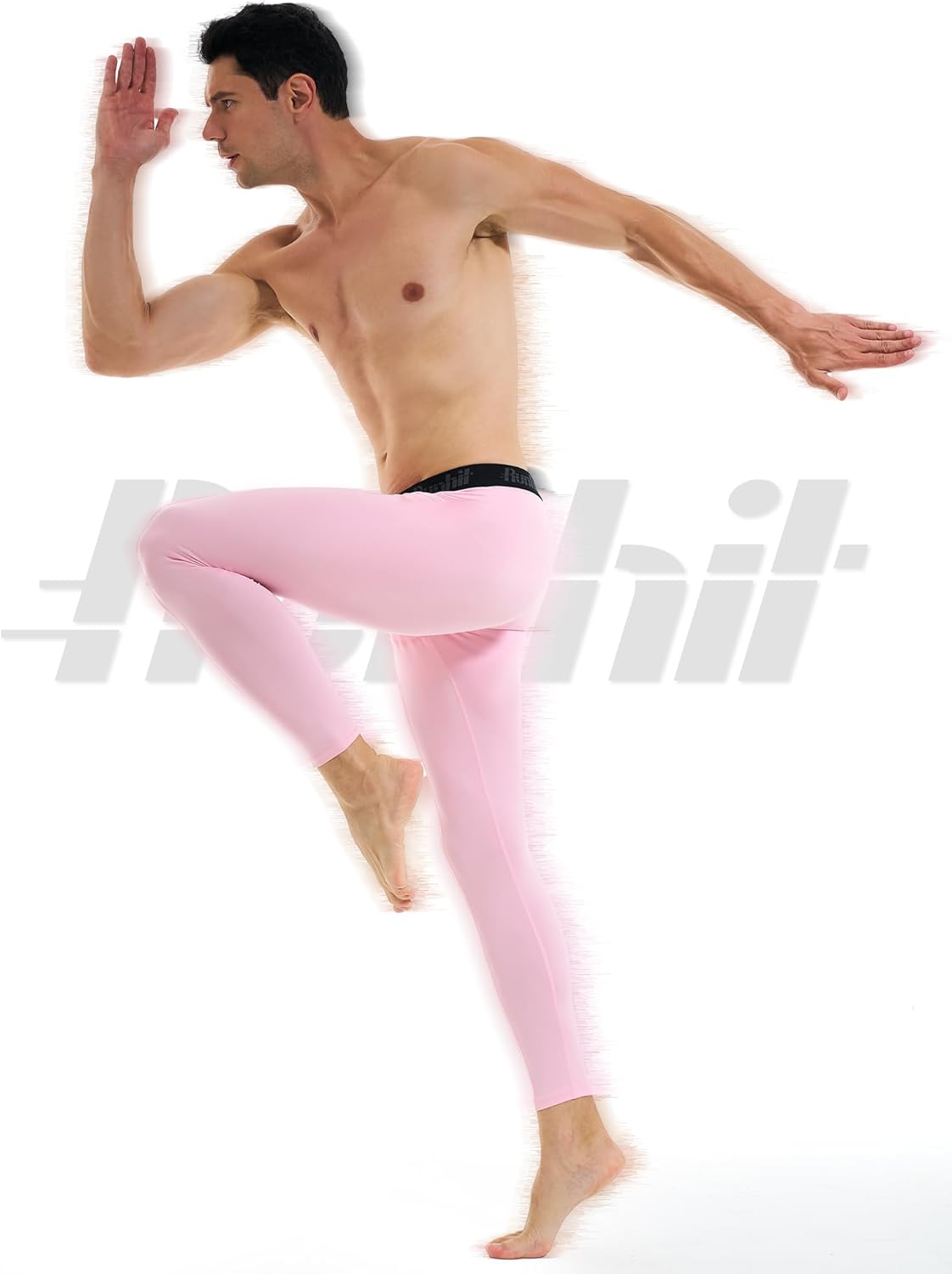 Runhit Men’s Compression Pants Running Tights Workout Leggings Athletic Base Layer Pants for Sports Yoga Basketball - Image 6