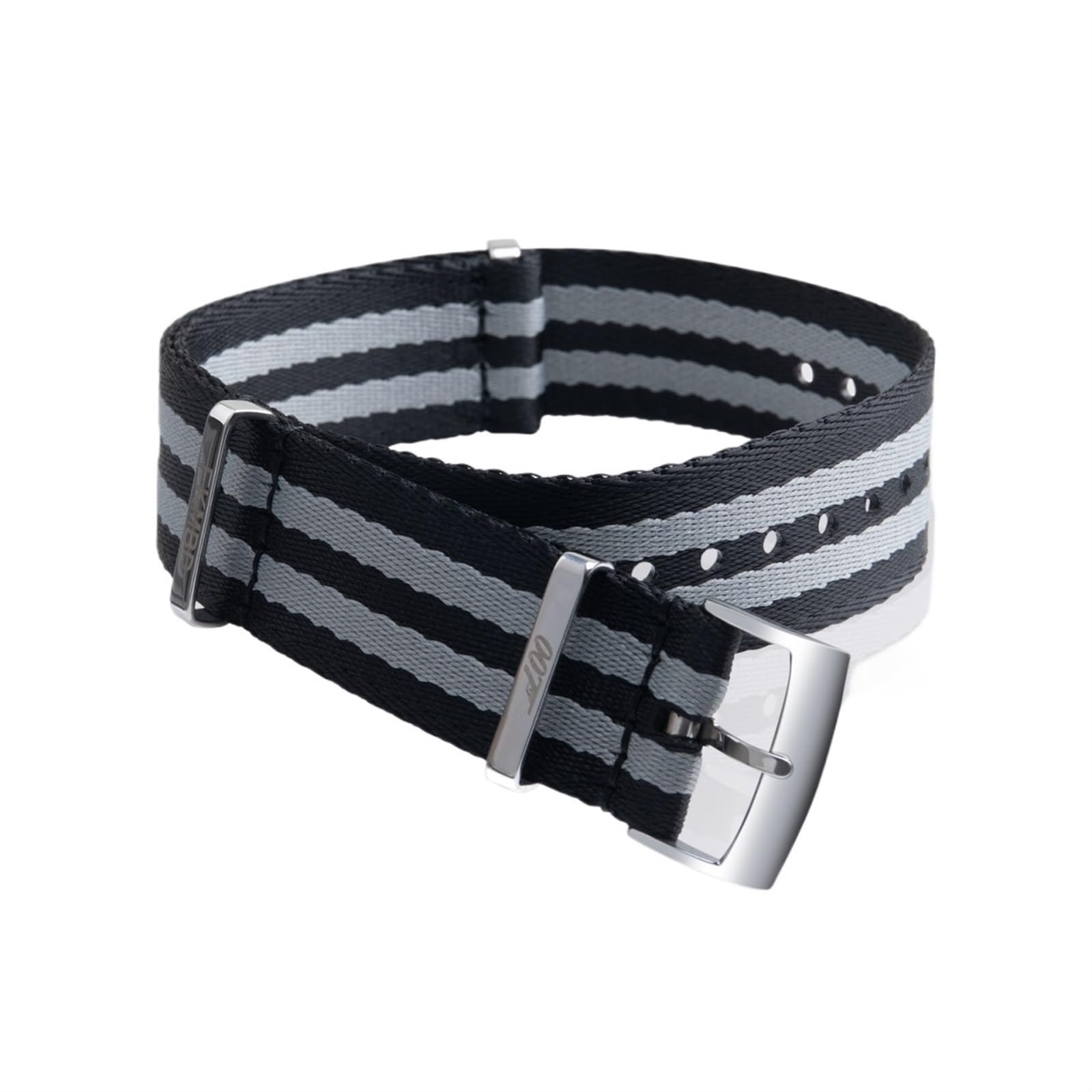 FKMBD20mm High Density Nylon Strap WatchBand Special For Omega Seamaster 007 Moonswatch Commander Speedmaster 300 AT150 AQUA TERRA BeltSoft Canvas Fabric Strap