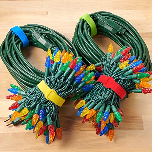 Self-Gripping Cable Ties by Wrap-It Storage, Multi-Color, 12 Inch Straps (20-pack) – Reusable Hook and Loop Cord Organizer Cable Ties for Cord Management and Desk or Office Organization by Wrap-It Storage - Image 6