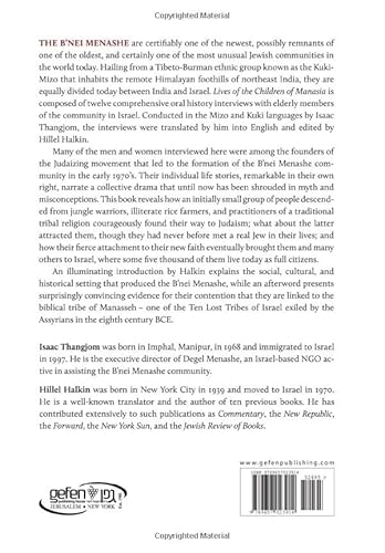 The Lives of the Children of Manasia: Oral History Interviews with the B'Nei Menashe Community in I