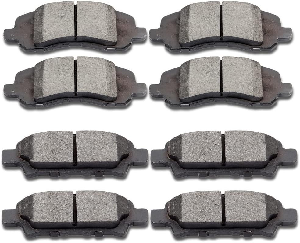 Front Rear Ceramic Brake Pads For Sebring Avenger Caliber Compass - Foto 6