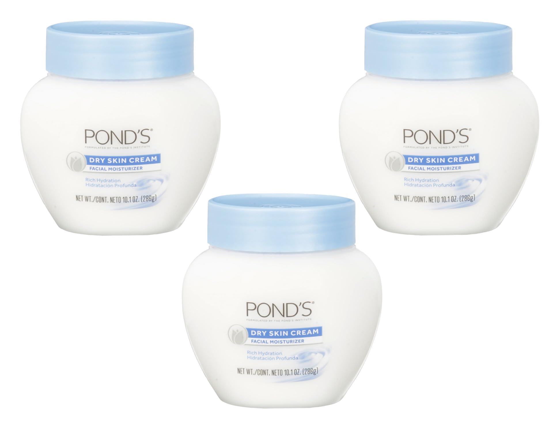 Pond's Extra Rich Dry Skin Cream - 10.1 oz - Caring Classic - Pack of 3