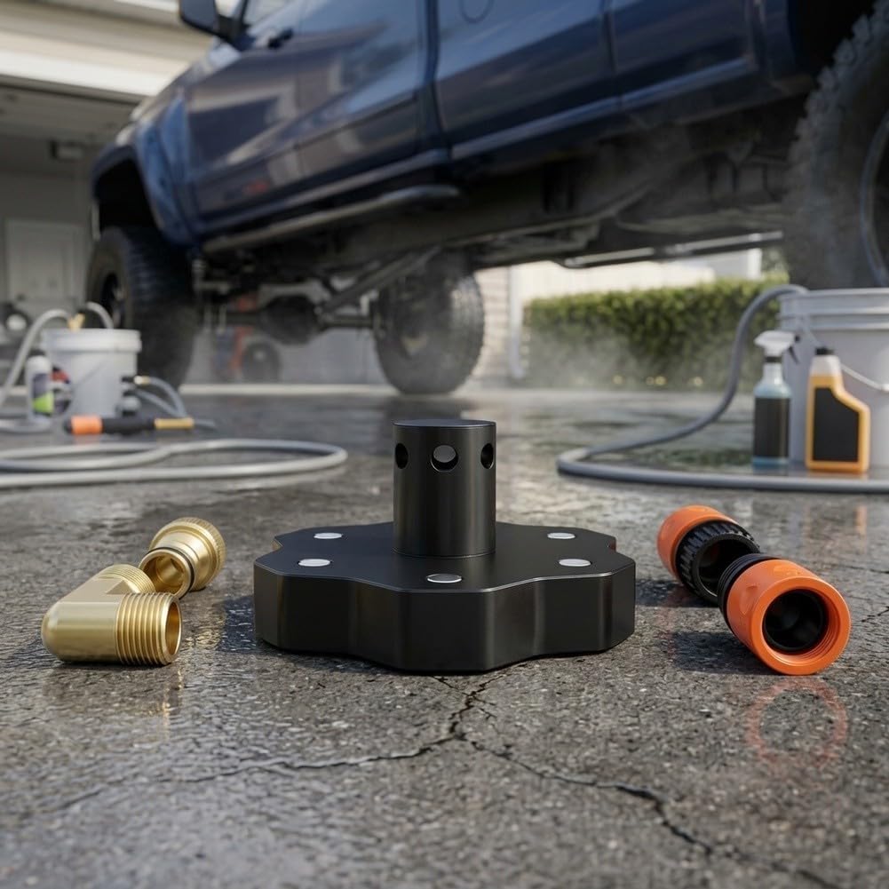 Limpiador de Chasis Magnético con Conector para latón 3/4 Limpiador