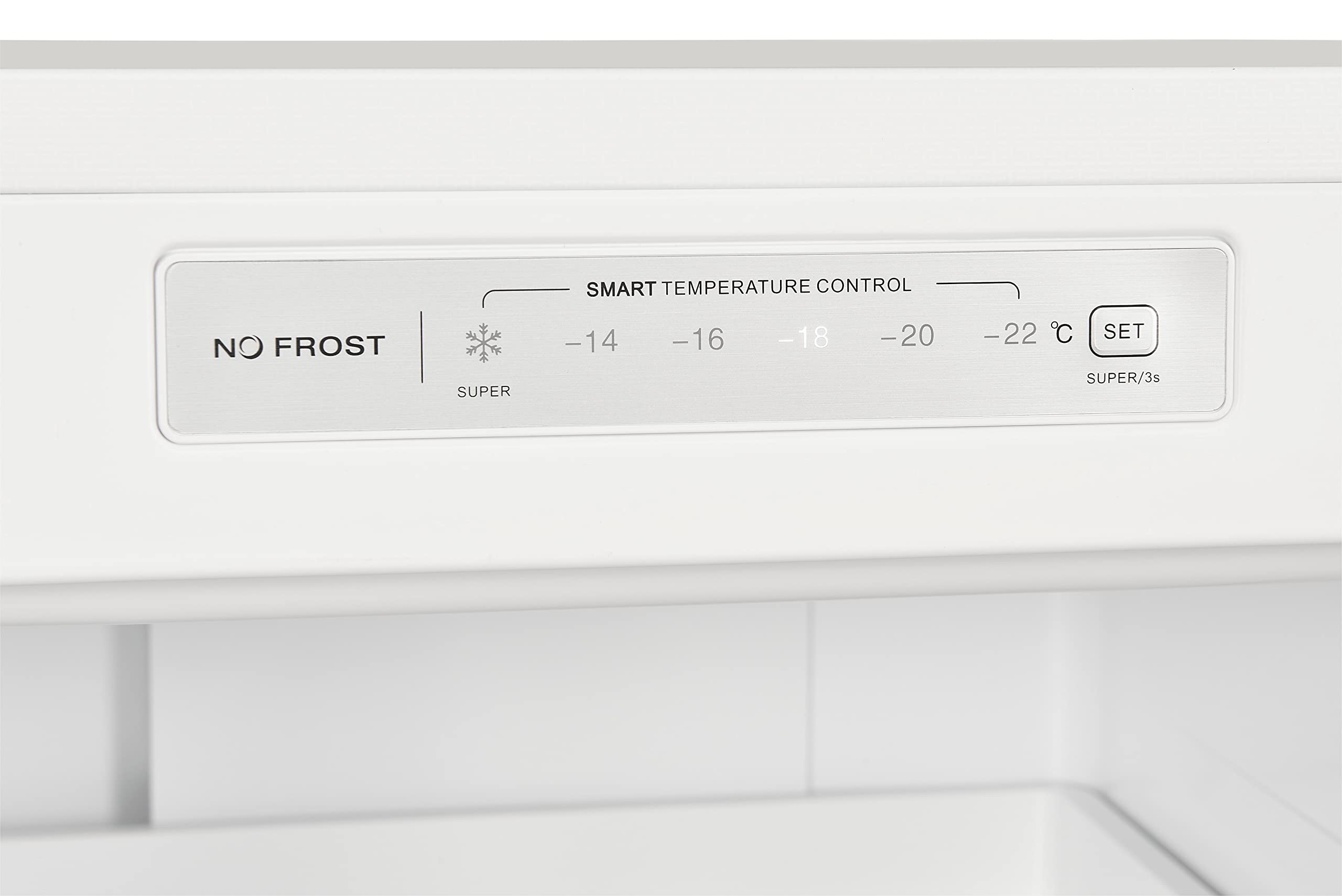 Exquisit Gefrierschank GS231-NF-H-040C weiss | 161l Nutzinhalt | NoFrost | LED-Anzeige | Umluftkühlung