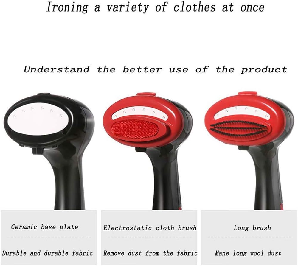 Steam Hand Held Fabric Steamer, Vertical and Horizontal Steamer, Portable for Home and Travel