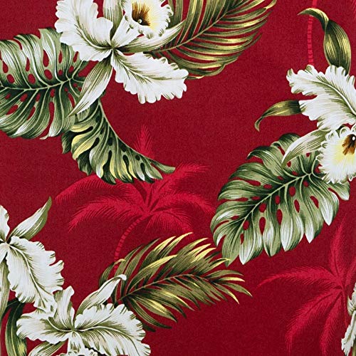 Chemise rouge palme originale à manches courtes avec motif exotique Loud Originals - 4