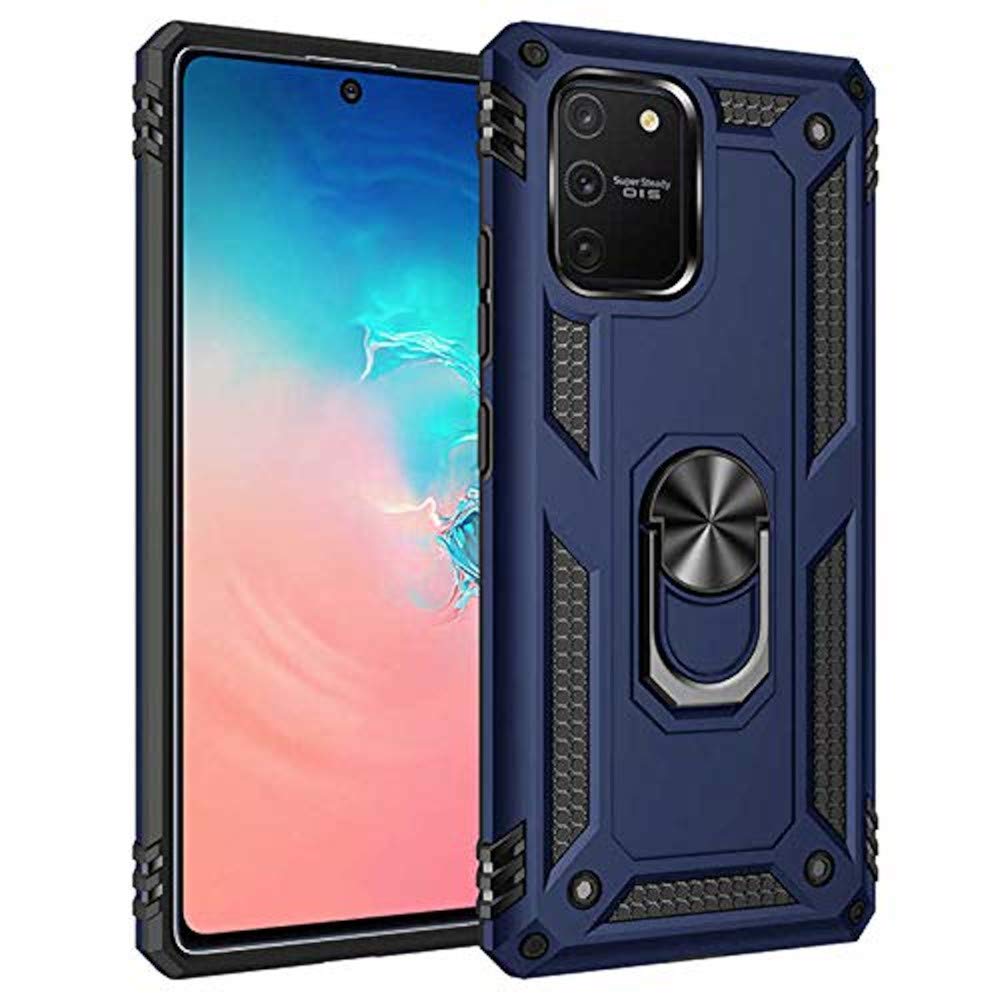 Zore Samsung Galaxy S10 Lite A91 Vega ile Uyumlu Silikon Lacivert Cep Telefonu Kılıfı