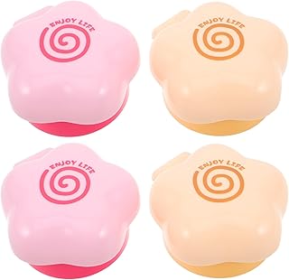 Abaodam ガスコンロノブガード 4個セット 内径4cm とペットの誤操作防止用 ノブカバー コンロ オーブン兼用 清掃簡単 キッチン保護用品