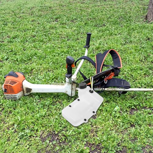 Tanque de combustible desbrozadora anticaídas depósito para tractor de césped 4