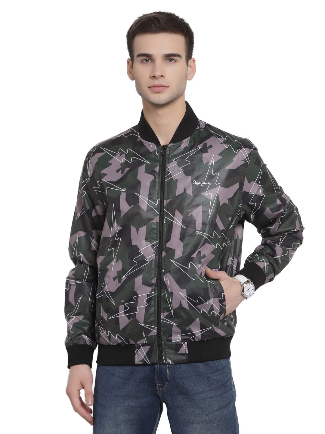 Pepe Jeans mens Cotton Blend Standard Length Jackets Pepe Jeans mens Cotton Blend Standard Length Jackets