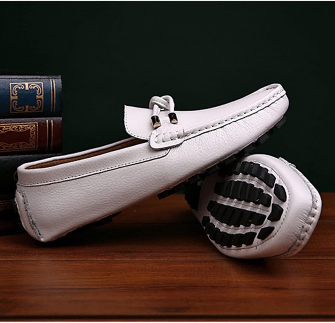[OceanMap] 本革 ビット ドライビングシューズ メンズ モカシンシューズ デッキシューズ メンズシューズ 防水 軽量 滑り