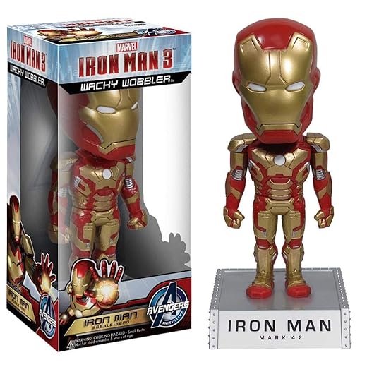 Funko Marvel Iron Man Movie 3 Wacky Wobbler Action Figure