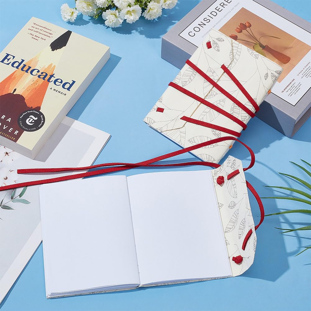 WEBEEDY Buchbindeset Für Anfänger. Machen Sie Ihr Eigenes Vintage-Buch. DIY-Buchbindeherstellungsset Für Erwachsene. Komplettes Buchbindezubehör-Set Mit Faden, Nähnadeln, Papier Und Andere Werkzeuge