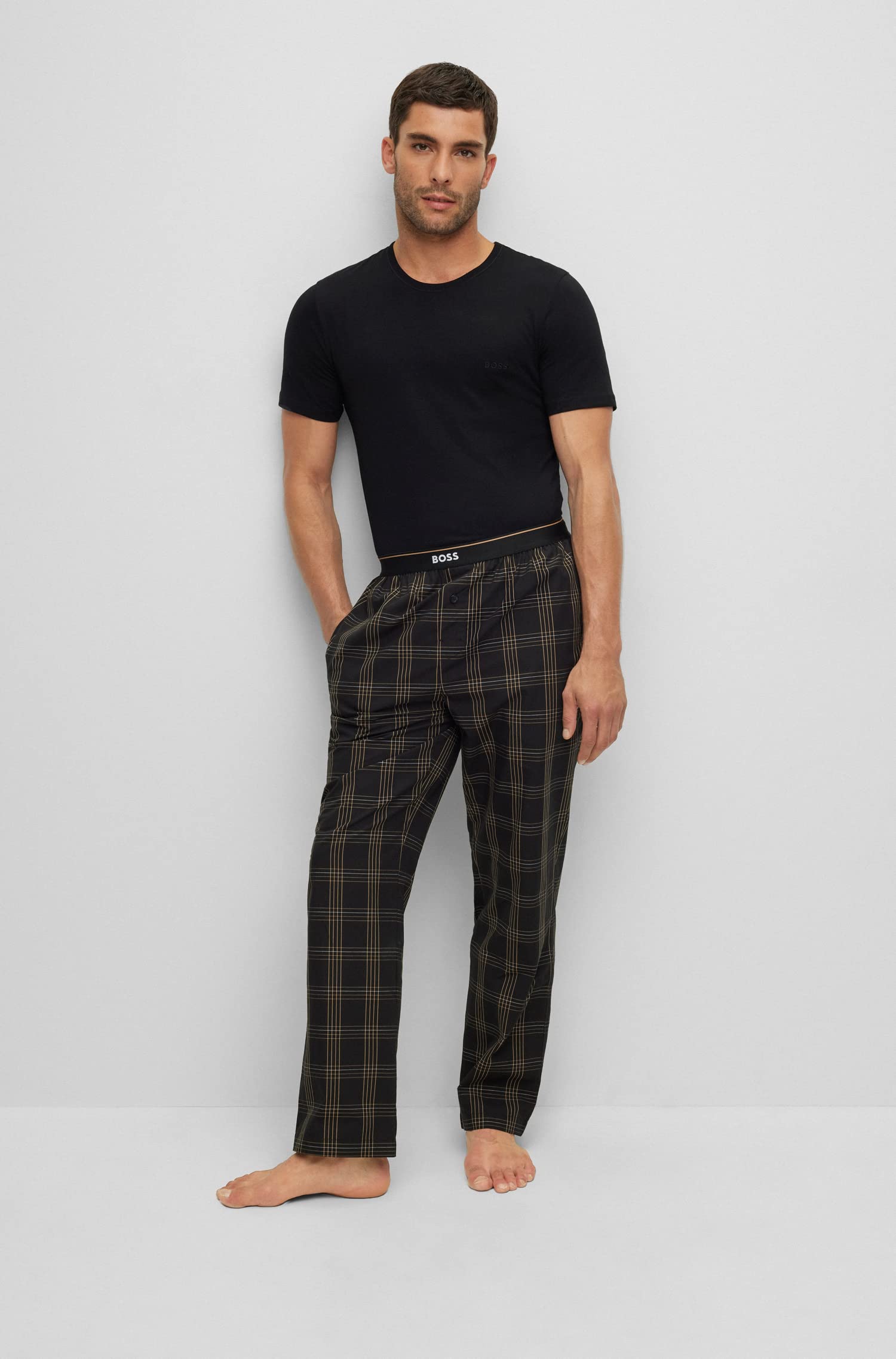 Hugo Boss Koszulka Mężczyźni BOSS Rn 3P Classic