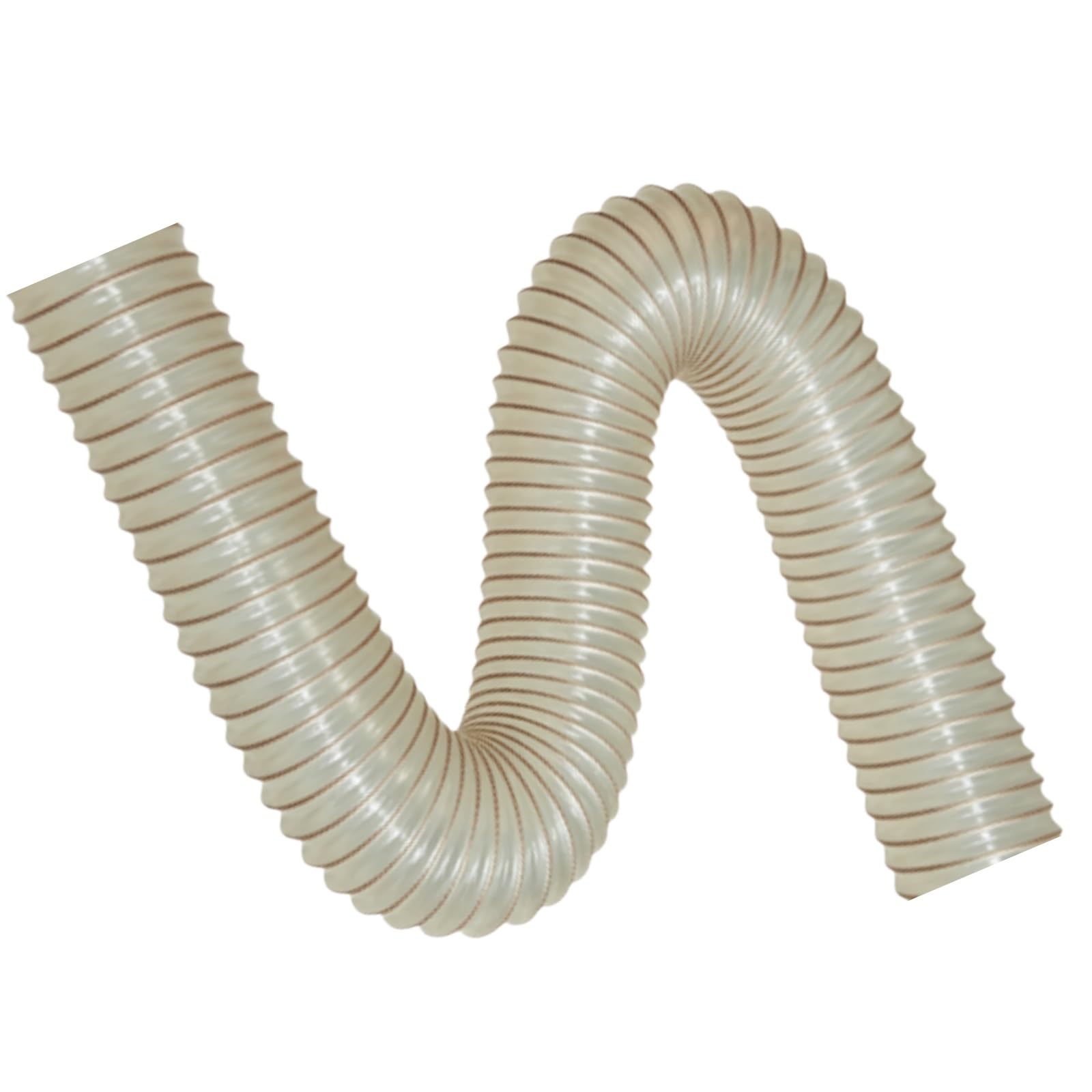 PU Collection Hose, 38mm ID, 1m Length, 0.63-2mm Wall, for Inrial Vacuum(0.93mm)