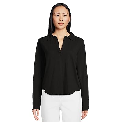 Mod o doc Long Sleeve Easy Polo T Shirts Women