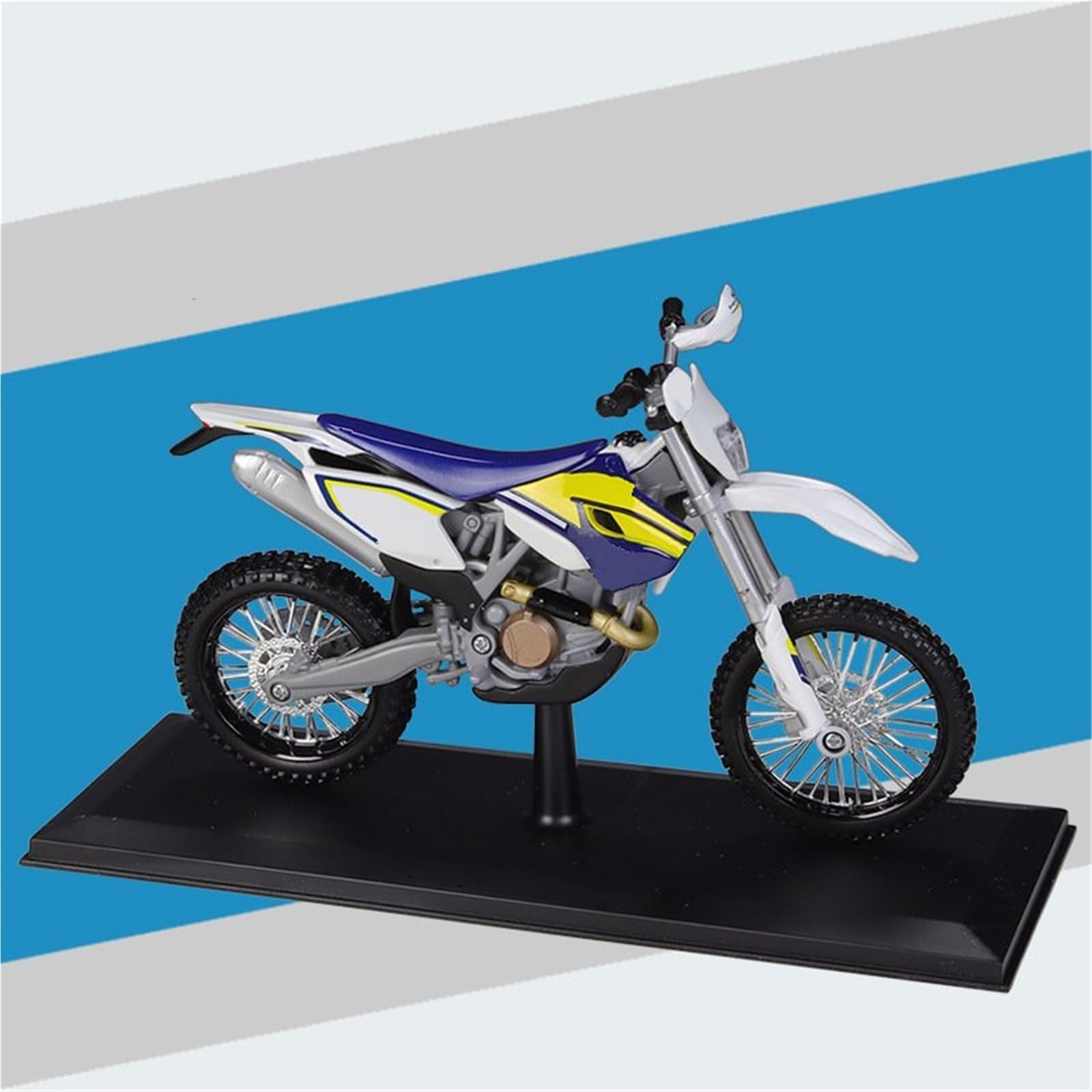 Per Fe501 Modello Di Moto In Lega Imitazione Finito Con La Base Giocattolo Regalo Collezione Accessori 1:12