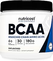 Vista 23 de Nutricost Polvo BCAA (Mango Naranja, 60 Porciones) - Relación Óptima 2:1:1, Sin Gluten, Sin OMG, Vegetariano