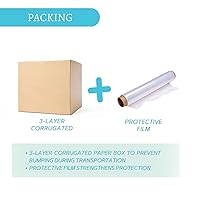 Vista 8 de Sartenes de aluminio pequeños de 1 libra con tapas (paquete de 40 – 5 x 4 pulgadas), utensilios de cocina desechables – tapas de cartón