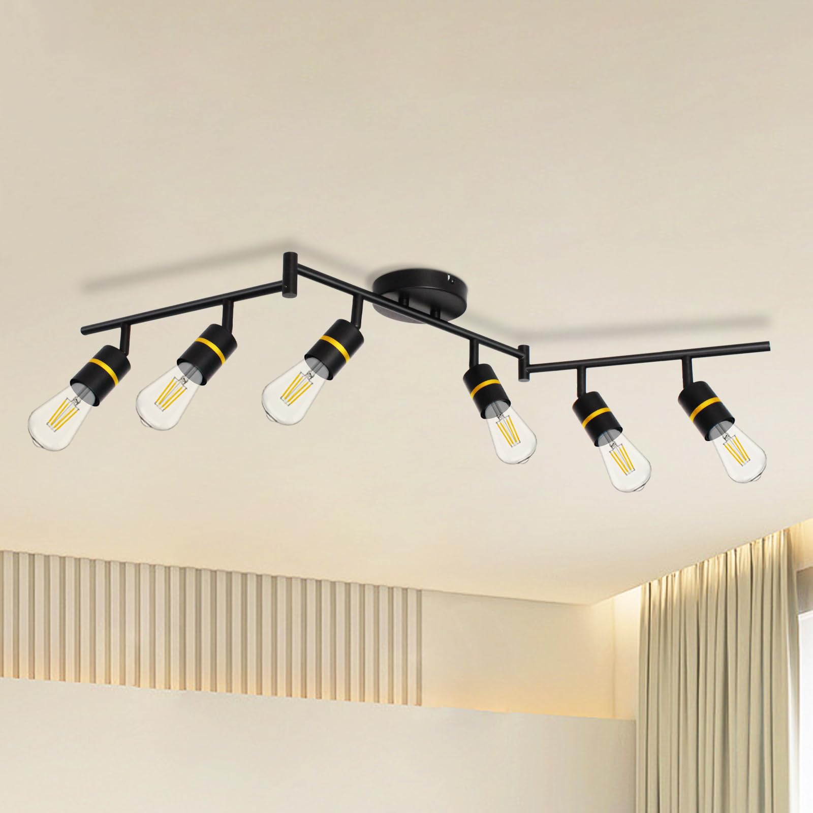 GeyouLux Lampada Faretti da Soffitto Orientabili, GU10 Faretti LED