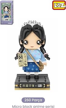 Loz Micro Anime Serisi 1556 Modeli 260 Par a Dekoratif Oyuncak Yap m Seti Yap  Blok