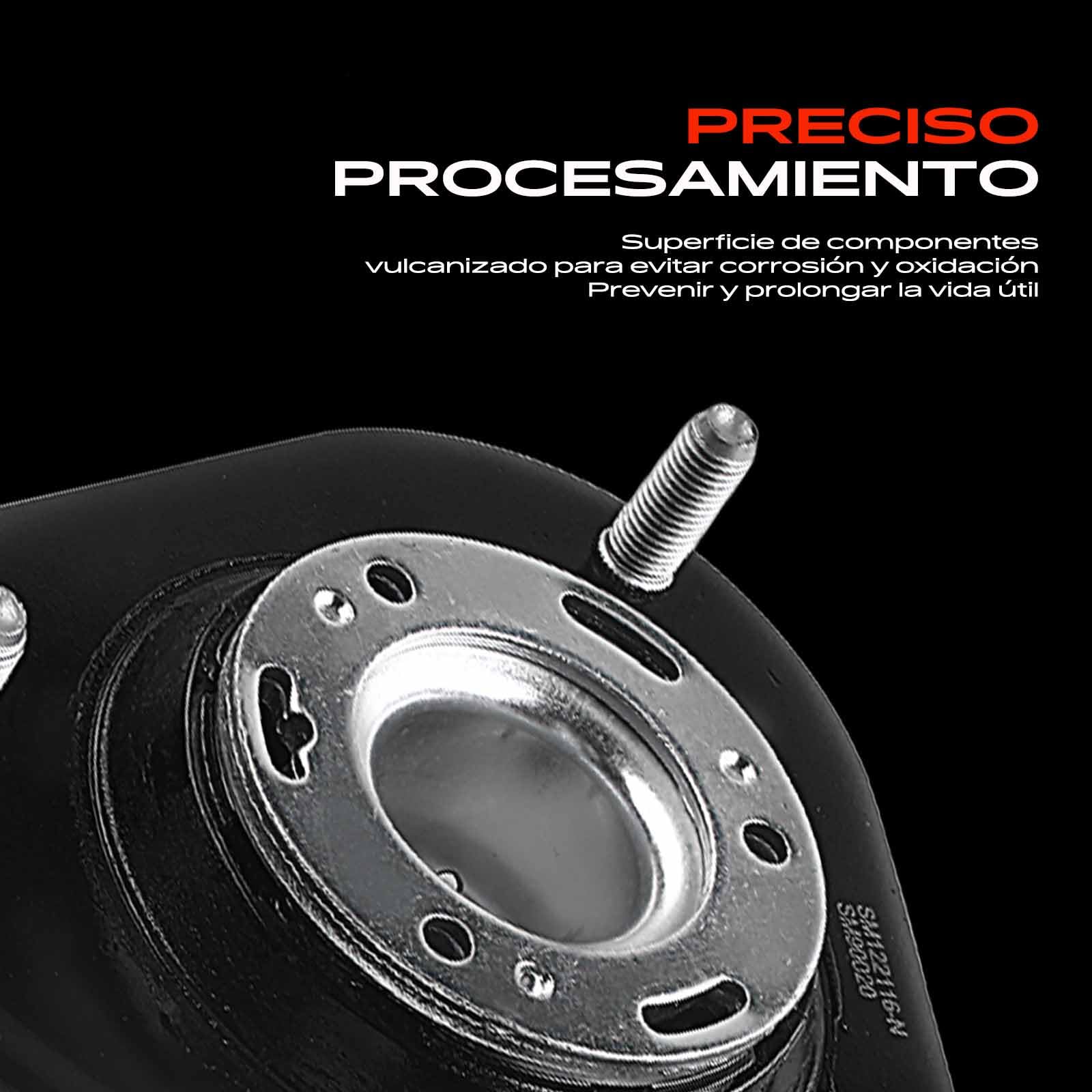 Frankberg Cojinete de domo Cojinete de soporte de amortiguador Delantero Compatible con R.A.V 4 III A3 2.2 D 4WD 2.0 4WD 2.4 2006-2013 Replace# 4860942030,4860942020