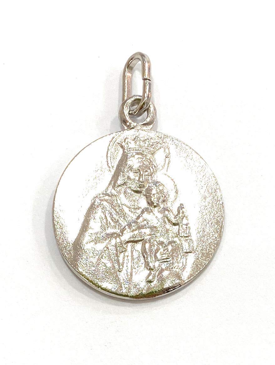 De BussySterling Silver Scapular Medal
