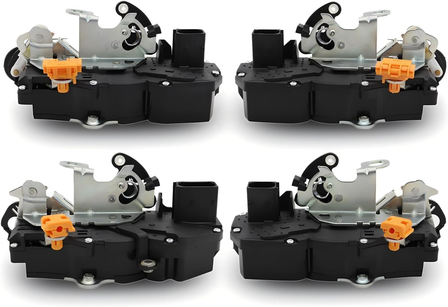4Pcs Front & Rear Door Lock Actuators Compatible with Sierra Yukon Silverado Tahoe 2007-2009 931-304 15785123