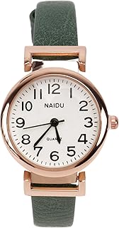 Relógios Femininos - Relógios De Pulso Femininos Relógios De Quartzo Minimalistas Fashion Relógios De Mostrador Pequeno Com Pulseira De Couro Relógios Femininos Relógios De Pulso