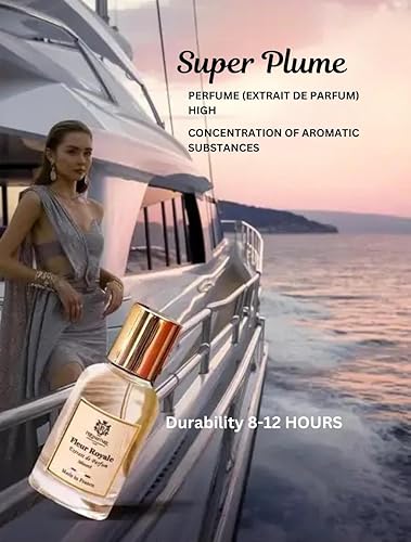 Miniatura 4 de Preparfume de Francia Fleur Royale para mujer 1.0 fl oz - Elegante aroma floral afrutado de Francia - Fragancia de lujo con jazmín, lichi - Perfume