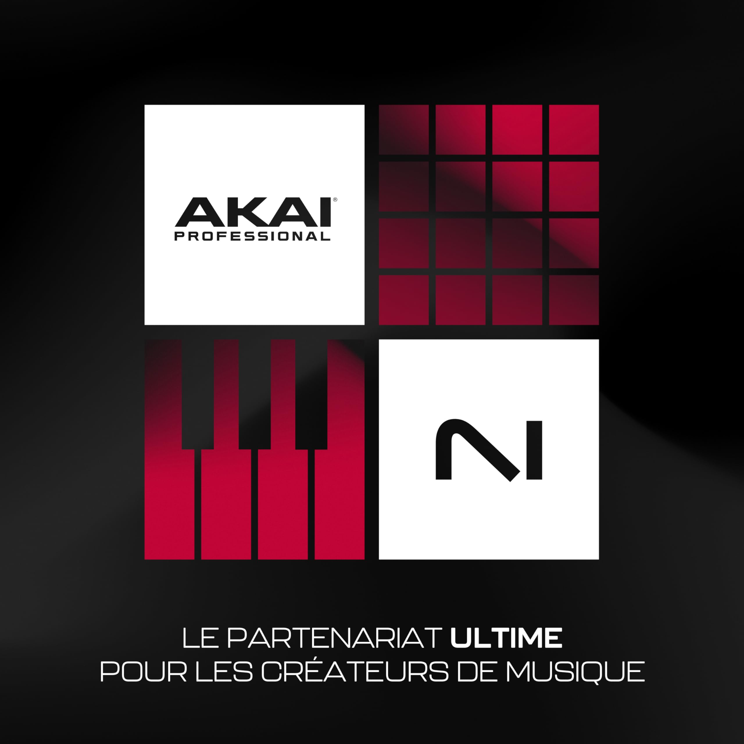 Akai Professional MPK Mini MK3 - Clavier MIDI USB Portable avec 25 Touches, 8 Pads de Batterie, Logiciels et Native Instruments Sound Package (NKS Integration)