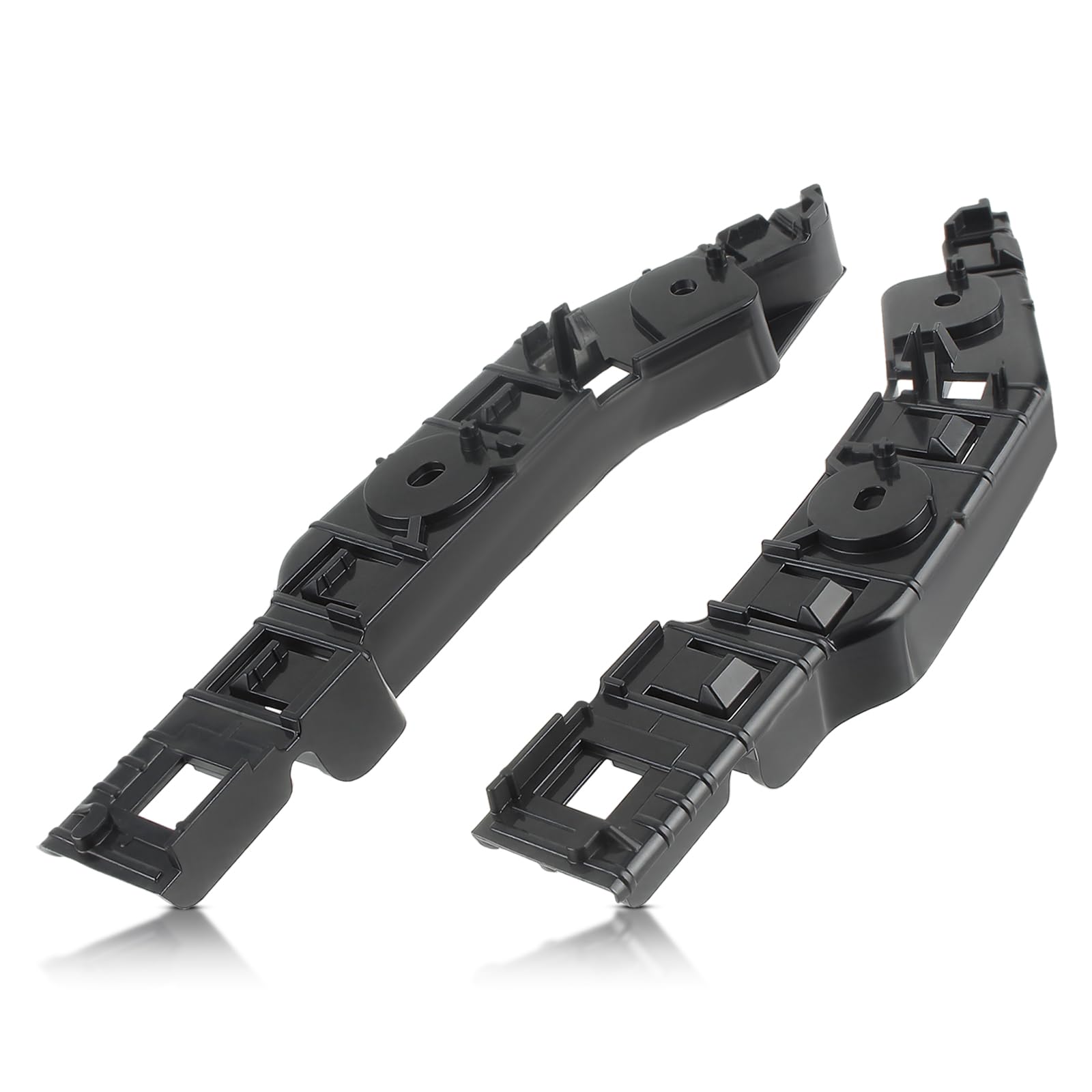 CARBBIA 68244508AB 68244509AB CH1043128 CH1042128 Bumper Bracket Front Driver Passenger Side Bumper Brackets Compatible with Jeep Compass 2017 2018