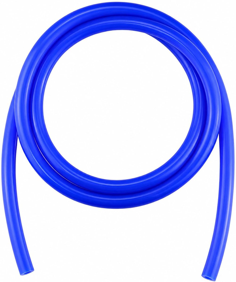 Ucreative 10FT ID 1/4" (6mm) High Temperature Silicone Vacuum Tubing Hose 130PSI Max Pressure Black